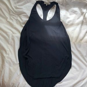 Josh Brown Black Open Side Tank Top